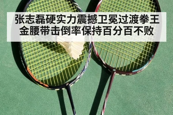 张志磊硬实力震撼卫冕过渡拳王金腰带击倒率保持百分百不败